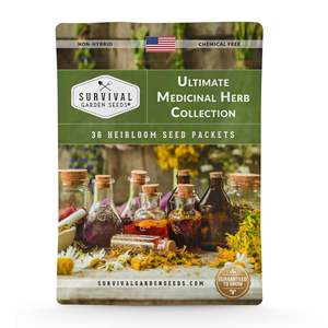 Kit de cultivo estilo granja de hierbas <span class=keywords><strong>medicinales</strong></span> Heirloom Fibra vegetal sin OGM con diseño de estilo rural para bolsas de cultivo <span class=keywords><strong>curativas</strong></span> - Product Image 1