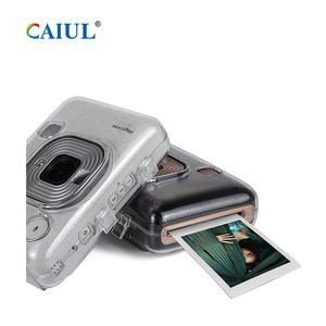 Estuche Protector Transparente Caiul con Correa de Mano, Bolsa Rígida de Plástico, Accesorio para Cámara Instantánea <span class=keywords><strong>Fujifilm</strong></span> <span class=keywords><strong>Instax</strong></span> <span class=keywords><strong>Mini</strong></span> <span class=keywords><strong>Liplay</strong></span> - Product Image 2