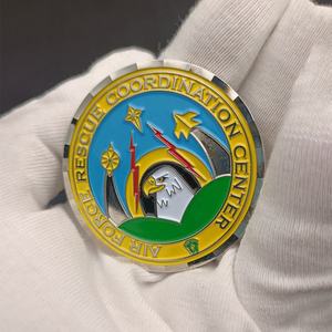 Pièce commémorative en émail métallique personnalisée pour la lutte contre le terrorisme - Product Image 4