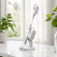 Nettoyeur vapeur électrique portatif de haute qualité 2026, brosse de nettoyage électrique lavable, serpillière vapeur électrique