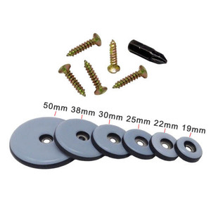 Les glissières de jambe de chaise en Ptfe robustes déplacent vos <span class=keywords><strong>meubles</strong></span> facilement et en toute sécurité, les curseurs de tapis de bâton curseur à visser - Product Image 1