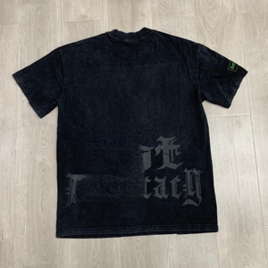 เสื้อยืดโอเวอร์ไซส์ผู้ชายปักลายเพชร รุ่น LOST ปี 2026 ผ้าฝ้าย 100% คอริบเนื้อนุ่ม สไตล์สตรีทแฟชั่นแนวสตรีทไฮสตรีท - Product Image 6