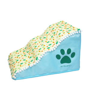 Escaliers de luxe pour chiens anti-pente Échelle de rampe en <span class=keywords><strong>mousse</strong></span> souple en polyester imperméable pour animaux de compagnie Échelle de pente d'escalade facile pour l'extérieur pour les chats - Product Image 2