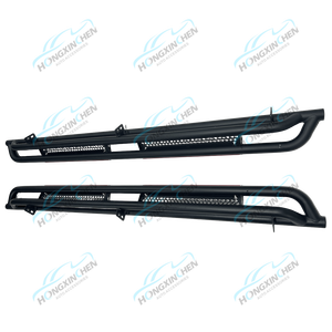 อุปกรณ์เสริมรถยนต์ขับเคลื่อน 4 ล้อ บาร์ข้าง บันไดข้าง รางกันกระแทกเหล็ก สำหรับ Isuzu D-Max Tacoma NP300 ปี 2009-2020 - Product Image 4