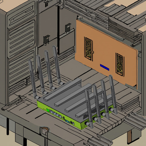 Siêu 5g Sim wifi7 X75 5g router 4x4 MIMO 5G Antenna X75 5g Sim Router Wifi 7 802.11be 2.5Gbps LAN WAN doanh nghiệp Router - Product Image 5
