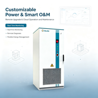 Gabinete BESS para Exteriores Refrigerado por Líquido de 120kW con Control de Incendios, Actualización Remota y Gestión en la Nube, Sistema de Almacenamiento de Energía Industrial