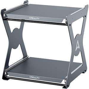 Support de travail Creality Cfs à double couche avec glissières métalliques amortissantes, gris, accessoire pour imprimante 3D - Product Image 1