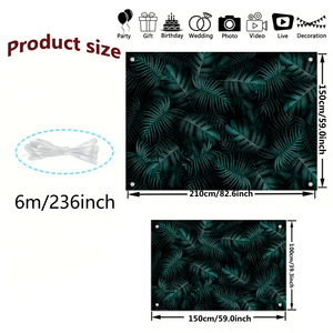 Vert <span class=keywords><strong>Tropical</strong></span> Vert Feuilles Photo Fond Pour Mariage Mariée Douche Partie Décor Jungle Safari Plantes Photographie Toile de Fond - Product Image 6