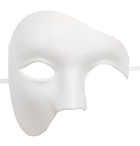 <span class=keywords><strong>Pas</strong></span> <span class=keywords><strong>cher</strong></span> Halloween Cosplay Prom Opéra Fantôme Mascarade Demi Visage Fête Masque Hommes Masque Vénitien Mardi Gras - Product Image 3
