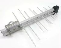 Antenne TV active extérieure miniature en aluminium VHF UHF 20E Antenne Yagi Prise en charge de la diffusion vidéo