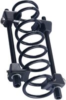 Outil de compresseur de ressort de jambe de force Macpherson, 2 outils de compresseur de ressort hélicoïdal, compresseur de jambe de force à entraînement carré de 1/2 "pour voiture et camion
