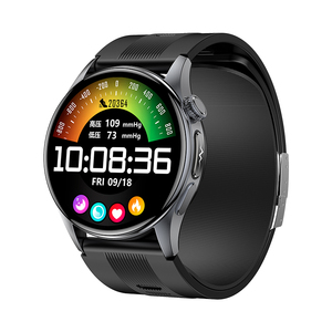Smartwatch AMOLED con Misurazione Pressione Sanguigna Magnetica, ECG, EDA, Ossigeno nel Sangue, Frequenza Cardiaca, Monitoraggio del Sonno, Pompa d'Aria, per la Salute Maschile - Product Image 1
