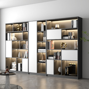 Estantería Modular Huide 003 de Pie con Puertas de Armario, Mueble de Almacenamiento Moderno y Minimalista para Sala de Estar - Product Image 1