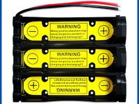 Support de batterie au lithium 18650 1S1P 1S2P 1S3P 1S4P 3.7V 7.4V 11.1V 14.8V avec carte de protection PCM BMS PCB 3A 5A