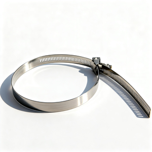 Klem Pipa Logam Stainless Steel Klem Selang Klip Selang Amerika Klem Selang Hidrolik Tugas Berat - Product Image 1