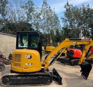 Mini-excavatrice Caterpillar Cat 303.5 d'occasion, excavatrice agricole, excavatrice d'occasion de 3 tonnes - Product Image 5