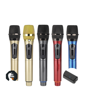 Microphone sans fil universel multifonctionnel en gros, filtre de microphone, type condensateur, réduction du bruit, fabriqué en métal et en plastique - Product Image 6