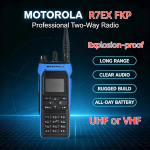 Radio bidirectionnelle portable R7EX NKP DMR certifiée ATEX IECEx IP68 avec GNSS WiFi pour les installations pétrolières, gazières et chimiques - Product Image 5