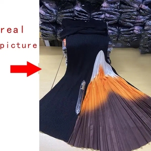 <span class=keywords><strong>Abito</strong></span> <span class=keywords><strong>plissettato</strong></span> retrò con stampe autunnali e invernali per donna, elegante <span class=keywords><strong>abito</strong></span> midi <span class=keywords><strong>in</strong></span> <span class=keywords><strong>maglia</strong></span> con patchwork sfumato e maniche lunghe con cintura <span class=keywords><strong>in</strong></span> vita - Product Image 2