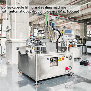 Petite machine de remplissage et de scellage automatique de tasses à café <span class=keywords><strong>Dolce</strong></span> <span class=keywords><strong>Gusto</strong></span> <span class=keywords><strong>Nespresso</strong></span> K-Cup Filler Sealer Machine - Product Image 5