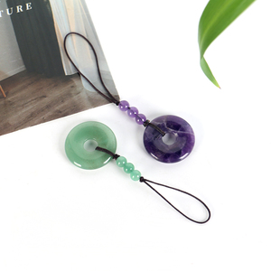 จี้คริสตัลรูปโดนัทแกะสลักด้วยมือขายส่งสำหรับทำเครื่องประดับ - Product Image 5