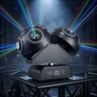 Projecteur à double tête Universe 2, lumière LED Spider, lampe de scène RGBW, éclairage à tête mobile pour club, DJ, spectacle