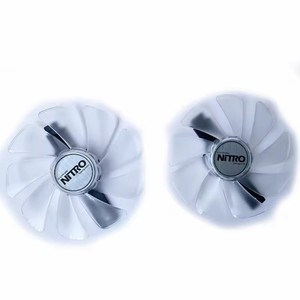 FD10015M12D CF1015H12D RX 590 580 480 470 <span class=keywords><strong>570</strong></span> GPU Refroidisseur Ventilateur Pour Saphir RX470 RX590 RX580 RX480 RX570 <span class=keywords><strong>NITRO</strong></span> SpecialEdition Ventilateur - Product Image 5