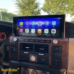 Écran QLED 12,3 pouces, autoradio Android pour Nissan Patrol Y61, charge rapide du téléphone portable, CarPlay sans fil, lecteur multimédia vidéo HU - Product Image 1