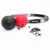 Vente en gros Ensemble de balles réflexes de combat 2 niveaux de difficulté Ballon de boxe avec bandeau