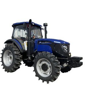 รถแทรกเตอร์ล้อเลื่อน Lovol M1404 5X ขับเคลื่อน 4 ล้อ ระบบเกียร์ สำหรับใช้งานในฟาร์ม สีฟ้า - Product Image 5