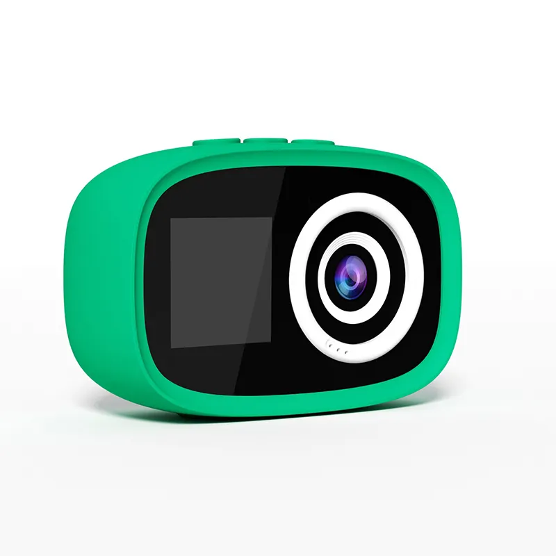 Bonita cámara digital para niños, foto para niño y niña, Cámara de Acción impermeable, grabadora de vídeo para niños, regalo de cumpleaños