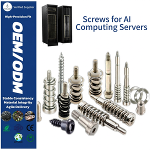 AI Computing Server Heat Sink <b>Screw</b> Spring Loaded Fastener Stainless Steel Phillips Head CPU Cooler Mounting Hardware Component - Product Image 1