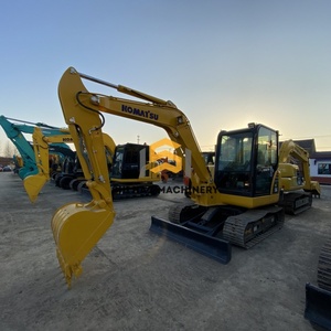 Excavadora de cadenas Komatsu PC56 de 5 toneladas, de segunda mano, importada de Japón, para demolición y construcción, de uso duradero. - Product Image 3