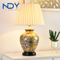 Europe du nord Ins lumière luxe chambre moderne support étude lampe de bureau lampe de table en céramique
