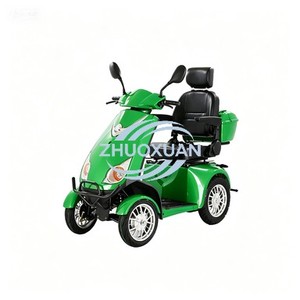 Vehículo eléctrico de tres ruedas resistente para uso doméstico y excursiones familiares - Product Image 4