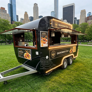 Remorque de concession commerciale certifiée DOT, design modulaire, équipée d'une cuisine complète pour pizzas et hot-dogs - Product Image 3