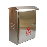 Cajas de Paneles Eléctricos Metálicas Personalizadas, Caja de Distribución de Energía de Acero Inoxidable, Gabinete de Montaje en Pared con Protección IP54