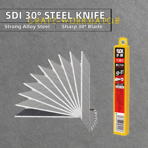 LAIWEI SDI 1631 Coltello Multiuso con Lama Sostituibile per Pellicole Auto, Manico per Lame Multiple, per Uso Multifunzionale, Riparazione di Cinghie, Bulloni e Macchinari - Product Image 2