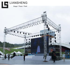 Nhiệm Vụ Nặng Nề Hợp Kim Nhôm Tổ Chức Sự Kiện Buổi Hòa Nhạc Sân Khấu Giàn Hệ Thống Giàn Lều <span class=keywords><strong>Modular</strong></span> Bolt Spigot Giàn - Product Image 2