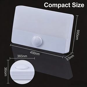 Veilleuse LED à brancher avec interrupteur à bouton, économie d'énergie, lampe murale pour chambre à coucher et chambre d'enfant - Offre Spéciale - Product Image 3