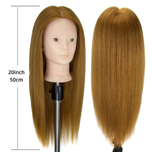 โมเดลหัวไม่แต่งหน้า, แต่งหน้าและจัดแต่งทรงผม, <span class=keywords><strong>ผม</strong></span>จริงผสมเส้น, หัวสอน, ถักเปีย, ดัด, ฝึกตัด - Product Image 1