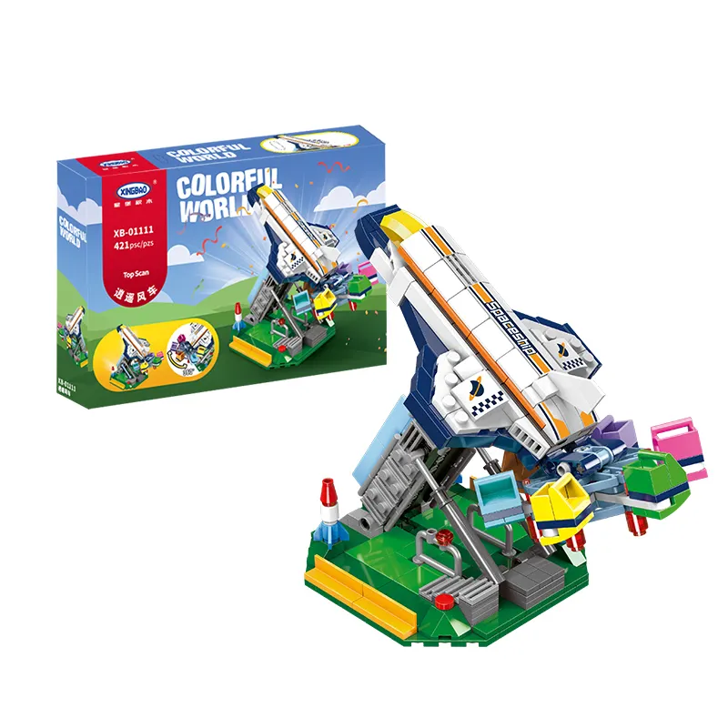 Xingbao 01111 Colorful World City Amusement Park Equipment