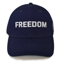 Nouveauté Casquettes de qualité à 6 panneaux Broderie Casquette de baseball Broderie Casquette de la liberté