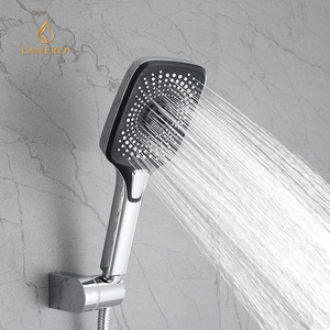 Cascade chromée finition de Surface en laiton 3 fonctions ensemble pluie et douche exposées thermostatique système de robinet mitigeur - Product Image 3