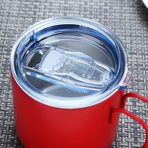 Gobelet isotherme en acier inoxydable à double paroi, isolation sous vide 12-24 heures, avec couvercle, pour le camping et les activités de plein air - Product Image 2