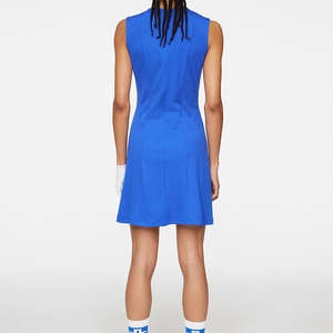 OEM özel Logo naylon Spandex Golf elbise Slim Fit ekip boyun aktif egzersiz tenis elbise kadınlar için - Product Image 2