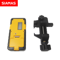 Détecteur de niveau laser rotatif SIAMAS récepteur rouge pour utilisation laser rotatif à 360 degrés accessoire de détection vert 500m avec pince