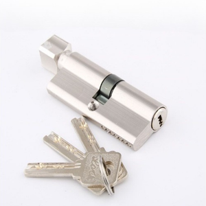 Hongwei工場直販屋内木製ドア70ロックコアアルミプラムアルミカバー亜鉛銅キー - Product Image 6