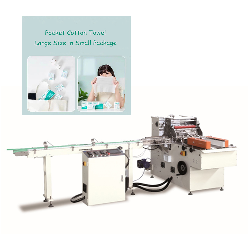 Карманная машина для изготовления бумажных салфеток для лица, складная упаковочная автоматическая линия для складывания салфеток для лица
