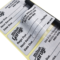 Autocollants adhésifs personnalisés, pour Service de fenêtre de voiture, étiquette d'impression Double face, étanche et résistante aux UV, garantie du numéro